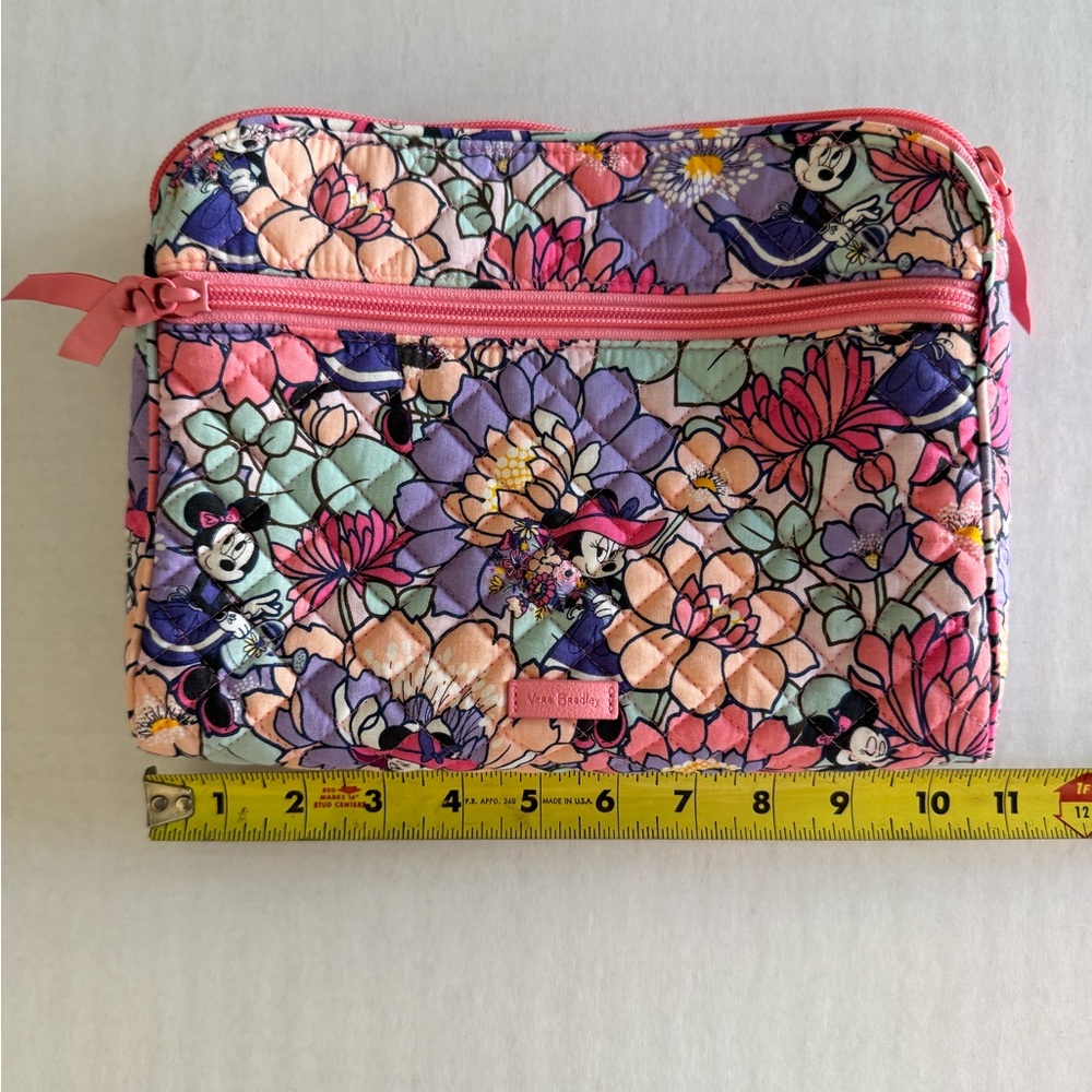 Disney Minnie Mouse Garden Party Triple Compartment Crossbody Bag - Picture 2 of 7